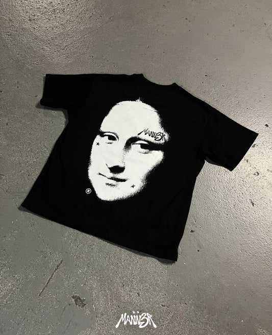 LA JOCONDE BLACK T-SHIRT